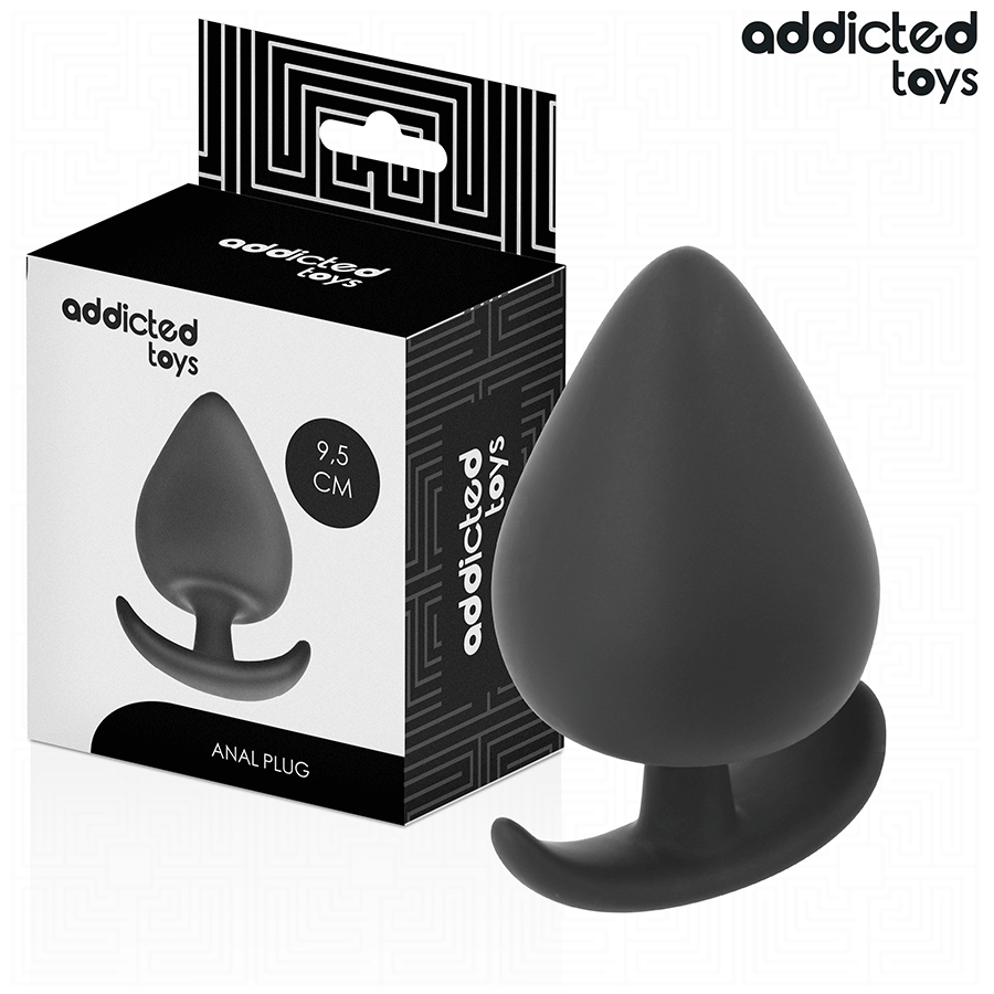 Imagen del artículo erótico ADDICTED TOYS - PLUG ANAL SILICONA TALLA XL 9.5 CM de ADDICTED TOYS en la sección JUGUETES BIENESTAR |Anal|Plugs Anales de Millenial Sexshop.