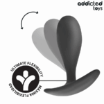 ADDICTED TOYS - SET DE 3 PLUG ANAL SILICONA MODELO 2 - Imagen 5