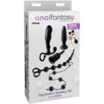 ANAL FANTASY ELITE COLLECTION - KIT FANTASIA ANAL PARA PRINCIPIANTES NEGRO - Imagen 6