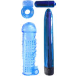 Imagen del artículo erótico CLASSIX - KIT DE PLACER PARA PAREJAS AZUL de CLASSIX en la sección JUGUETES BIENESTAR |Kits juguetes sexuales de Millenial Sexshop.