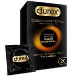 Imagen del artículo erótico DUREX - CONEXIÓN TOTAL ULTRA FINO PLUS SIN LÁTEX 20 UNIDADES de DUREX CONDOMS en la sección PRESERVATIVOS |Todos los tamaños de cajas|Cajas de 4 a 24 de Millenial Sexshop.