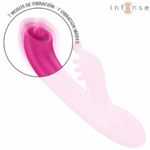 INTENSE - CHRISTINA VIBRADOR MULTIFUNCIÓN RABBIT 22.5 CM ROSA - Imagen 4