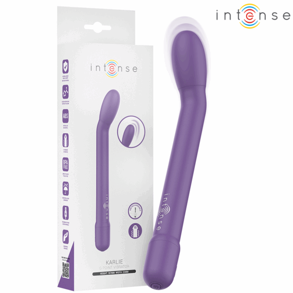 Imagen del artículo erótico INTENSE - ESTIMULADOR PUNTO-G MORADO de INTENSE FUN en la sección JUGUETES BIENESTAR |Juguetes para Mujeres|Estimuladores|Desarrolladores Vagina&Clítoris de Millenial Sexshop.