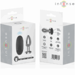 INTENSE - PLUG ANAL 10 VIBRACIONES METAL CON CONTROL REMOTO S - Imagen 8