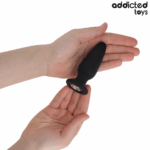 ADDICTED TOYS - PLUG ANAL CON JOYA SILICONA TALLA M 10,4 CM - Imagen 5