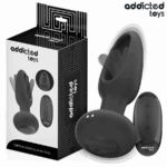 Imagen del artículo erótico ADDICTED TOYS - PLUG ANAL CON LENGUA VIBRADORA Y CONTROL REMOTO de ADDICTED TOYS en la sección JUGUETES BIENESTAR |Anal|Vibradores Anales de Millenial Sexshop.