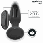 ADDICTED TOYS - PLUG ANAL CON LENGUA VIBRADORA Y CONTROL REMOTO - Imagen 5