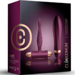 CLIMAXIMUM - DARE KIT VIBRADOR TRENZADO + PLUG ANAL PRINCIPIANTES - Imagen 4
