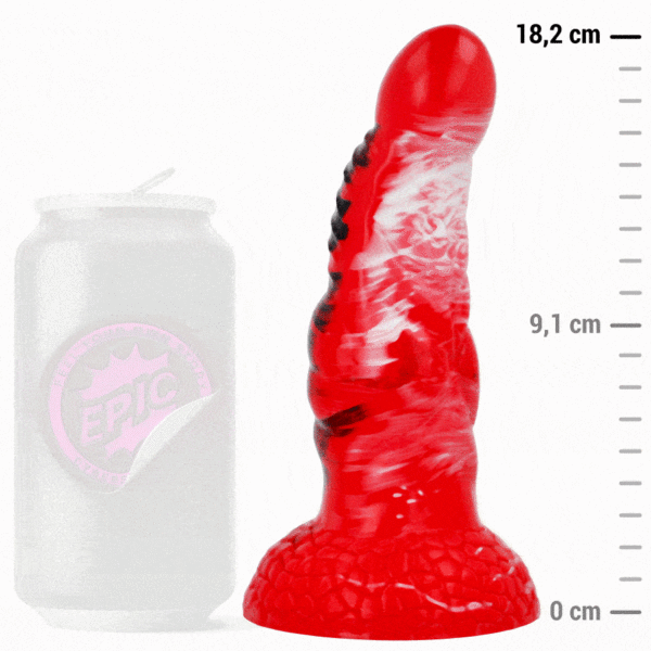 Imagen del artículo erótico EPIC - AGNIS DILDO FUEGO CARMESÍ de EPIC en la sección JUGUETES BIENESTAR |Dildos sin Vibración de Millenial Sexshop.