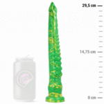 Imagen del artículo erótico EPIC - HYLOS DILDO DESTELLO VERDE de EPIC en la sección JUGUETES BIENESTAR |Dildos sin Vibración de Millenial Sexshop.
