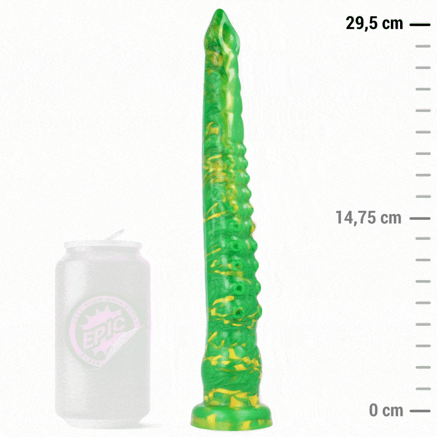 Imagen del artículo erótico EPIC - HYLOS DILDO DESTELLO VERDE de EPIC en la sección JUGUETES BIENESTAR |Dildos sin Vibración de Millenial Sexshop.