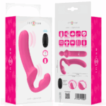INTENSE - AMY VIBRADOR DOBLE 20 CM ROSA CONTROL REMOTO - Imagen 7