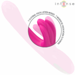 INTENSE - BRITNEY VIBRADOR MULTIFUNCIÓN RABBIT 23 CM ROSA - Imagen 6