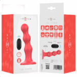 INTENSE - CODY VIBRADOR CON VENTOSA ROJO CONTROL REMOTO - Imagen 7