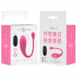 INTENSE - JANICE VIBRADOR U DOBLE ESTIMULACIÓN 10 VIBRACIONES ROSA CONTROL REMOTO - Imagen 7