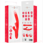 INTENSE - KAROL VIBRADOR MULTIFUNCIÓN EMPUJE & ESTIMULACIÓN & ONDAS ESTIMULADORAS ROJO - Imagen 7