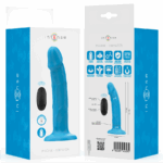 INTENSE - PHOEBE VIBRADOR REALÍSTICO 10 VIBRACIONES AZUL CONTROL REMOTO - Imagen 7