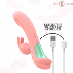 INTENSE - RACHEL VIBRADOR RABBIT 5 VIBRACIONES ROSA - Imagen 7