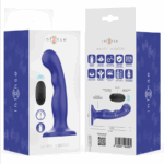 INTENSE - SHORTY VIBRADOR CON VENTOSA AZUL CONTROL REMOTO - Imagen 7
