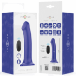 INTENSE - VICTORIA VIBRADOR CON VENTOSA 10 VIBRACIONES AZUL OSCURO CONTROL REMOTO - Imagen 7