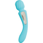 Imagen del artículo erótico LELO - SWITCH VIBRADOR WANDA ESTIMULACIÓN DOBLE CELESTE de LELO en la sección JUGUETES BIENESTAR |Vibradores|Vibrador WAND de Millenial Sexshop.