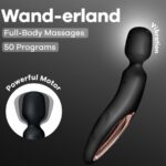 SATISFYER - WAND ERLAND MASAJEADOR VIBRADOR NEGRO - Imagen 6