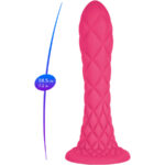 SILEXD - DREAMY DILDO FANTASY SILICONA LIQUIDA TERMOREACTIVO FUCSIA 18.5 CM - Imagen 6