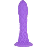 Imagen del artículo erótico SILEXD - DREAMY DILDO FANTASY SILICONA LIQUIDA TERMOREACTIVO VIOLETA 18.5 CM de SILEXD en la sección JUGUETES BIENESTAR |Dildos sin Vibración de Millenial Sexshop.