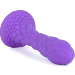 SILEXD - DREAMY DILDO FANTASY SILICONA LIQUIDA TERMOREACTIVO VIOLETA 18.5 CM - Imagen 3