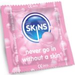 SKINS - PRESERVATIVOS PREMIUM SABOR CHICLE PACK 8 - Imagen 3