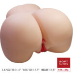 CRAZY BULL - JULIA TRASERO FEMENINO REALISTA VAGINA Y ANAL 11 KG - Imagen 2