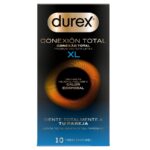 Imagen del artículo erótico DUREX - CONEXIÓN TOTAL XL ULTRA FINO PLUS SIN LÁTEX 10 UNIDADES de DUREX CONDOMS en la sección PRESERVATIVOS |Todas las tallas|Tamaño XL (Grandes) de Millenial Sexshop.