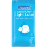 Imagen del artículo erótico PASANTE - LIGHT LUBRICANTE BASE AGUA 10 ML de PASANTE en la sección DROGUERÍA |Lubricantes|Base Agua de Millenial Sexshop.