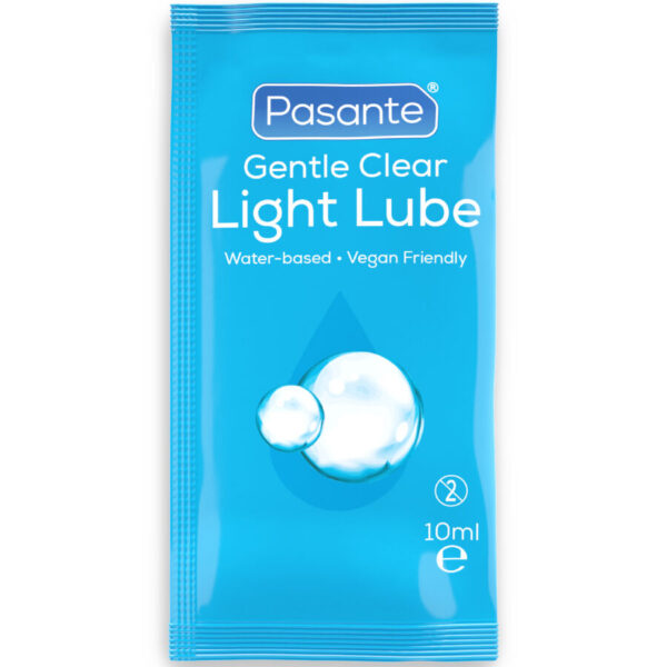 Imagen del artículo erótico PASANTE - LIGHT LUBRICANTE BASE AGUA 10 ML de PASANTE en la sección DROGUERÍA |Lubricantes|Base Agua de Millenial Sexshop.