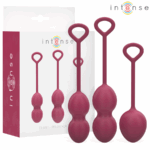 Imagen del artículo erótico INTENSE - CHARLI KIT BOLAS KEGEL VIOLET de INTENSE HEALTH & FUN en la sección JUGUETES BIENESTAR |Juguetes para Mujeres|Bolas Chinas|Bolas Silicona de Millenial Sexshop.