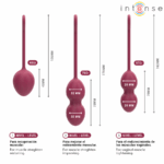 INTENSE - CHARLI KIT BOLAS KEGEL VIOLET - Imagen 5