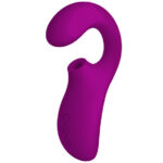 LELO - ENIGMA DOBLE ESTIMULACIÓN SUCCION MASAJEADOR MORADO - Imagen 4