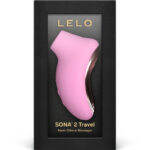 LELO - SONA 2 TRAVEL MASAJEADOR SÓNICO DE CLÍTORIS ROSA - Imagen 5