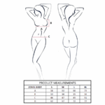 PASSION - ZOVEL BODY GRIS CLARO S/M - Imagen 4