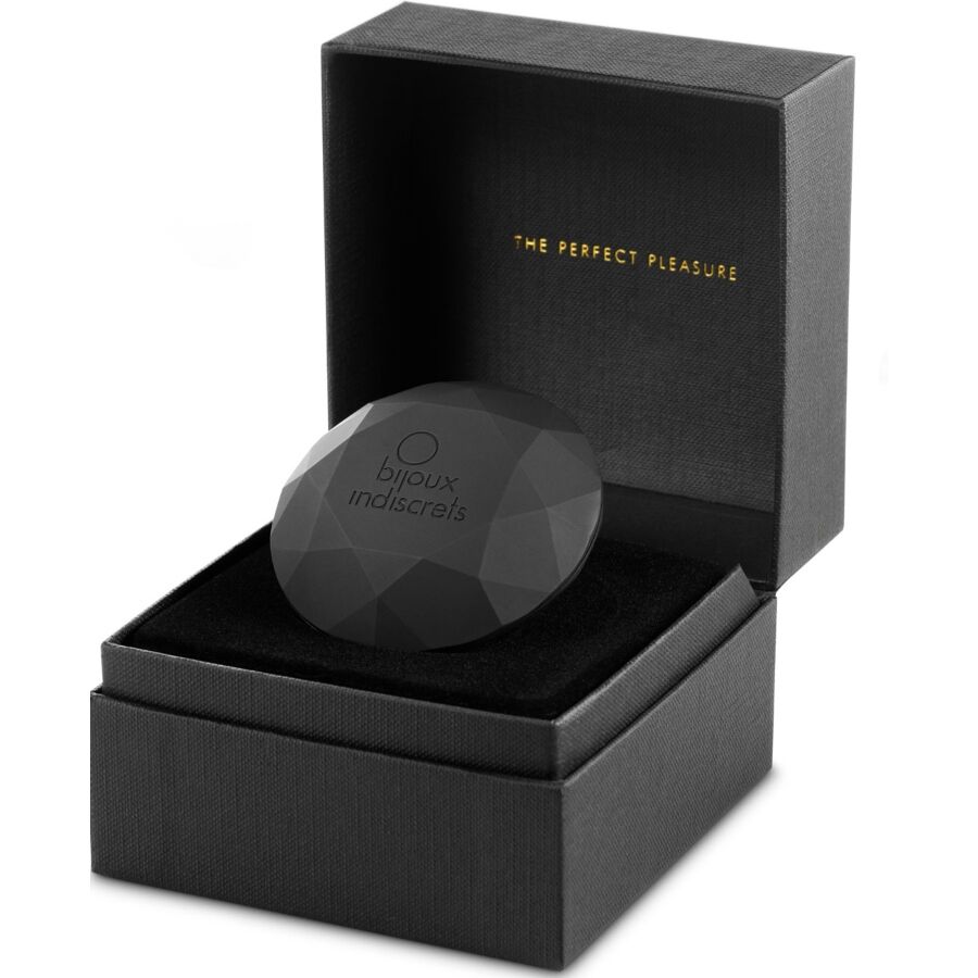 Imagen del artículo erótico BIJOUX INDISCRETS - TWENTY ONE DIAMANTE VIBRADOR EDICIÓN LIMITADA NEGRO de BIJOUX  21 VIBRATING DIAMOND en la sección JUGUETES BIENESTAR |Vibradores|Mini vibradores de Millenial Sexshop.