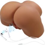CRAZY BULL - GERIANN TRASERO FEMENINO REALISTA VIBRADOR & SUCCIONADOR CON SONIDO 5.5 KG - Imagen 2
