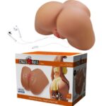 CRAZY BULL - ILANA TRASERO FEMENINO REALISTA VIBRADOR & SUCCIONADOR CON SONIDO 6.8 KG - Imagen 2