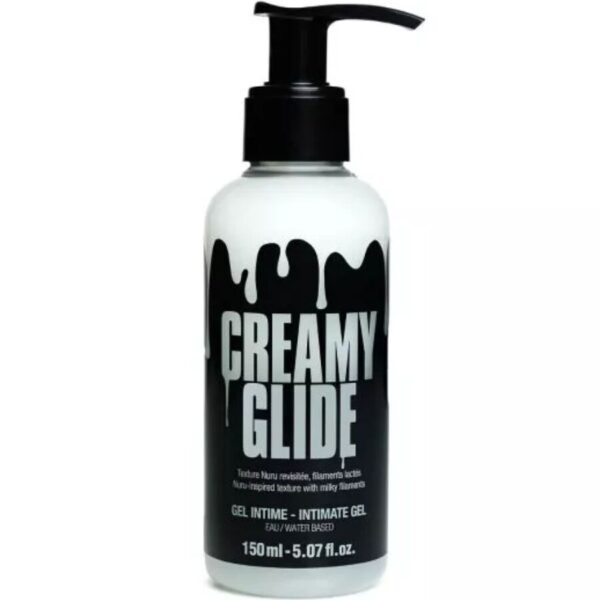 Imagen del artículo erótico CREAMY - GLIDE GEL ÍNTIMO CON EFECTO LECHOSO 150 ML de CREAMY en la sección DROGUERÍA |Lubricantes|Tacto fluido Semen de Millenial Sexshop.