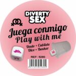 Imagen del artículo erótico DIABLO PICANTE - DADO DURO BLANCO POSTURAS CHICAS CON CUBILETE de DIABLO PICANTE en la sección JUEGOS |Juego de Dados de Millenial Sexshop.