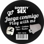 Imagen del artículo erótico DIABLO PICANTE - DADO DURO BLANCO POSTURAS HETERO CON CUBILETE de DIABLO PICANTE en la sección JUEGOS |Juego de Dados de Millenial Sexshop.