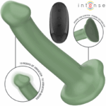 Imagen del artículo erótico INTENSE - BECCA VIBRADOR CON VENTOSA 10 VIBRACIONES VERDE CONTROL REMOTO de INTENSE FUN en la sección JUGUETES BIENESTAR |Vibradores|Vibradores control remoto de Millenial Sexshop.