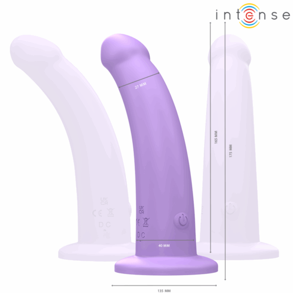 5 CM 10 VIBRACIONES MORADO CONTROL REMOTO de INTENSE FUN en la sección JUGUETES BIENESTAR |Vibradores|Vibradores Punto G de Millenial Sexshop.