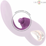 INTENSE - LALI VIBRADOR PUNTO G MULTIFUNCIÓN ESTIMULACIÓN & EMPUJE & VIBRACIÓN MORADO - Imagen 2