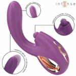 Imagen del artículo erótico INTENSE - LALI VIBRADOR PUNTO G MULTIFUNCIÓN ESTIMULACIÓN & EMPUJE & VIBRACIÓN MORADO de INTENSE FUN en la sección JUGUETES BIENESTAR |Vibradores|Vibradores HI-TECH de Millenial Sexshop.