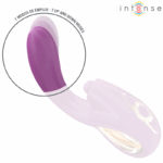 INTENSE - LALI VIBRADOR PUNTO G MULTIFUNCIÓN ESTIMULACIÓN & EMPUJE & VIBRACIÓN MORADO - Imagen 3